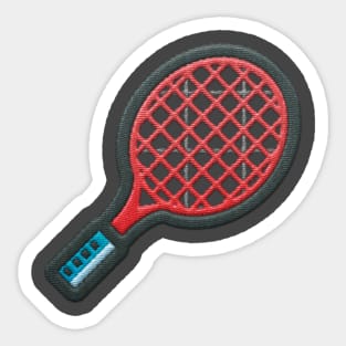 Badminton Racket Sticker